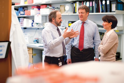 Pictured: Marc Ladanyi, Samuel Singer & Cristina Antonescu